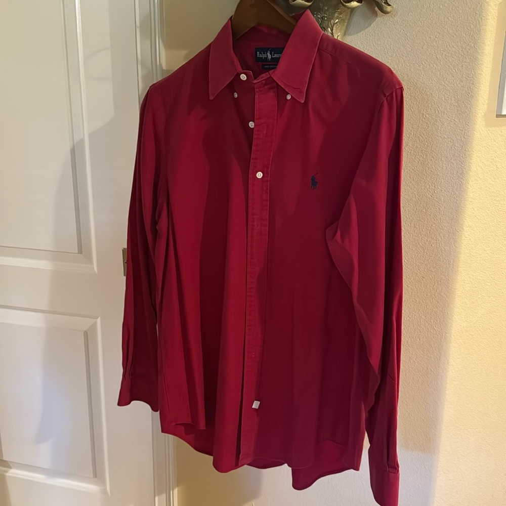 Ralph Lauren button down shirt.